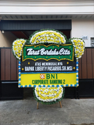 Papan Bunga Duka di Tempelsari